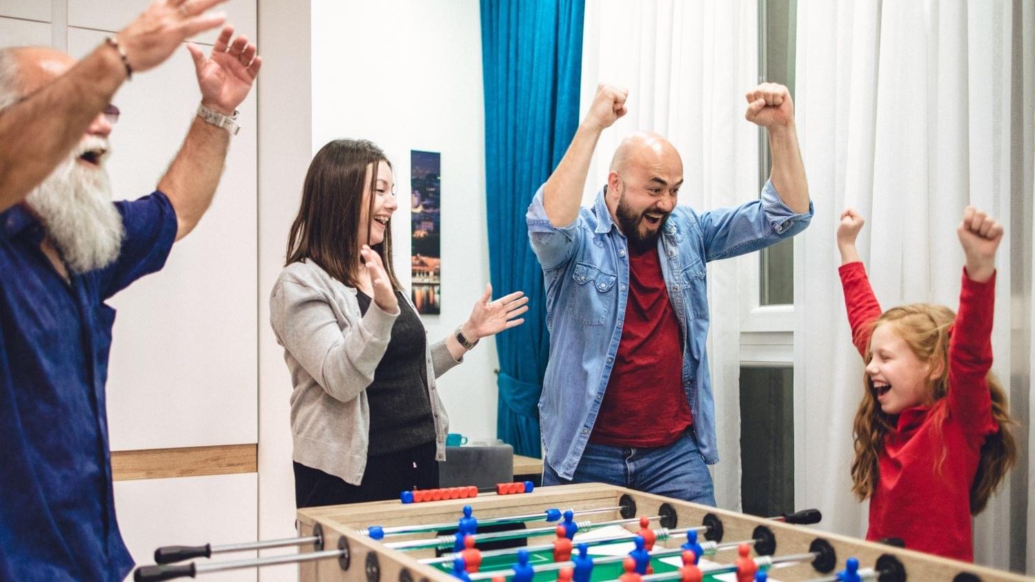 Family connection fun bonding